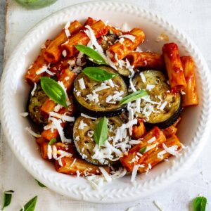 Pasta alla Norma recipe.