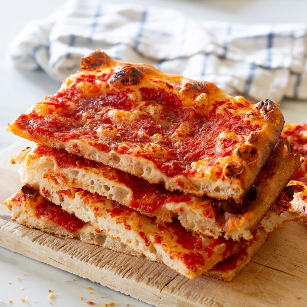 Pizza rossa recipe.