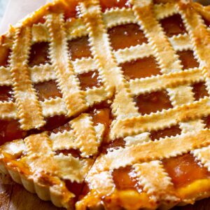Crostata di marmellata recipe.
