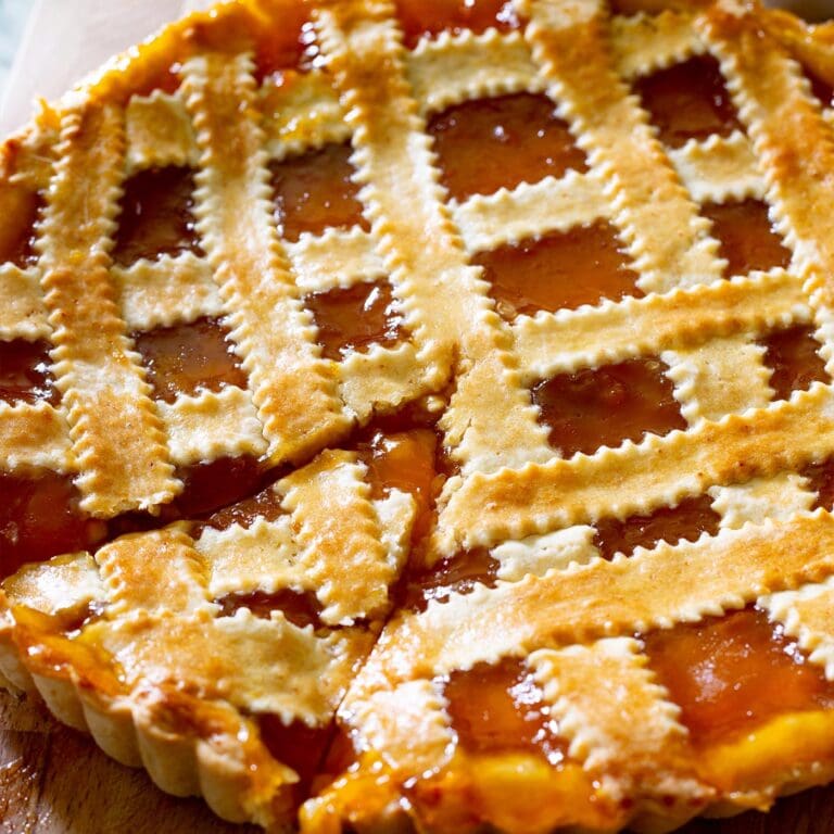 Crostata di marmellata recipe.