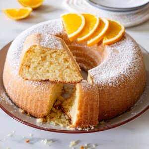 Ciambella all'arancia cake recipe.