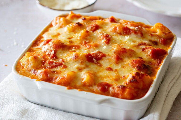 Gnocchi gratinati (alla Sorrentina).